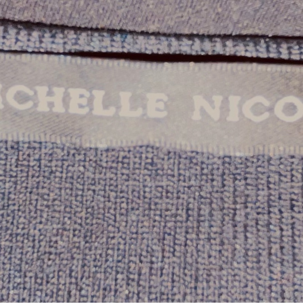 Michelle Nicole Small Beautiful Sleeveless Sequin Black Top EUC - Picture 8 of 8